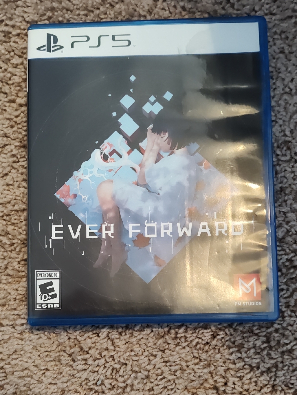 Sony PS5 Ever Forward – Black & Blue Cover Art